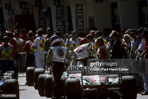 Olivier Panis, Jacques Villeneuve, BAR-Honda 003, Grand Prix of Austria, Red Bull Ring, 13 May 2001.