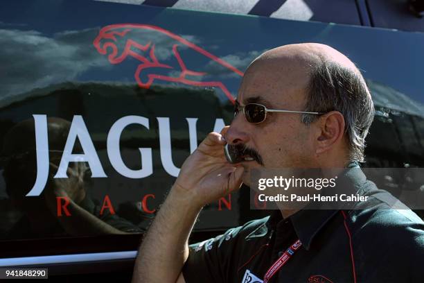 Bobby Rahal, Grand Prix of Austria, Red Bull Ring, 13 May 2001. Bobby Rahal, Jaguar Formula 1 team manager.