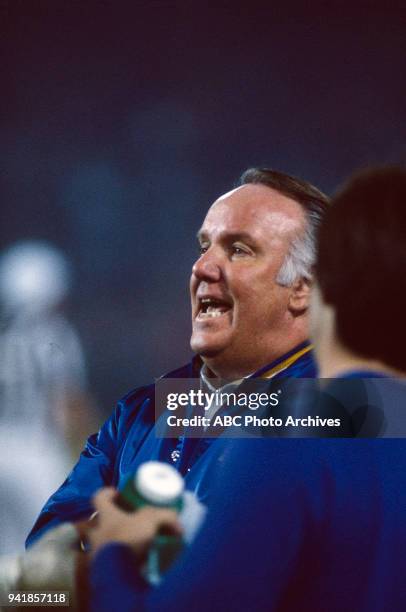 John Robinson, Los Angeles Rams coach.