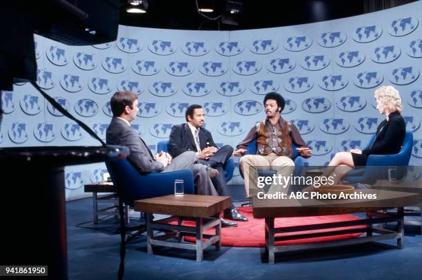 Sam Donaldson, Congressman John Conyers, Jesse Jackson on Disney General Entertainment Content via Getty Images's 'Issues and Answers' program.