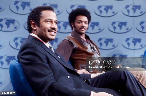 Congressman John Conyers, Jesse Jackson on Disney General Entertainment Content via Getty Images's 'Issues and Answers' program.