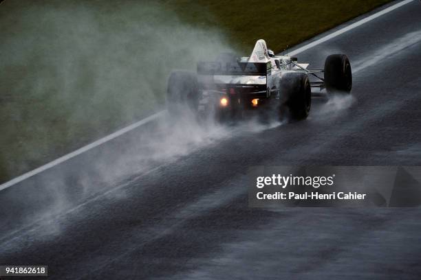 Mika Salo, Tyrrell-Ford 025, Grand Prix of Great Britain, Silverstone Circuit, 13 July 1997.