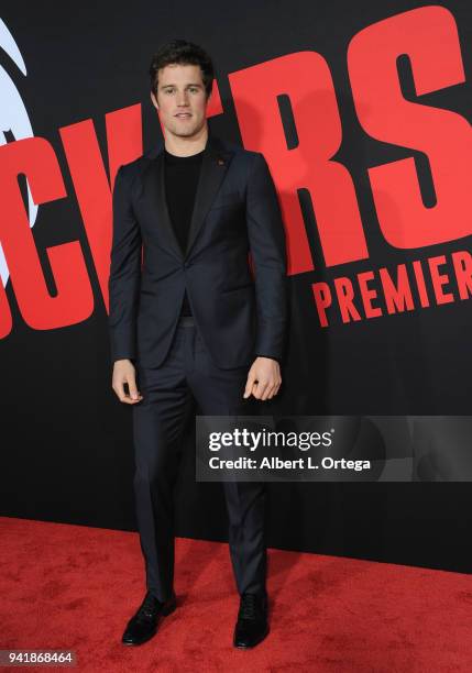 Actor Jake Picking arrives for the Premiere Of Universal Pictures' "Blockers" held at Regency Village Theatre on April 3, 2018 in Westwood,...