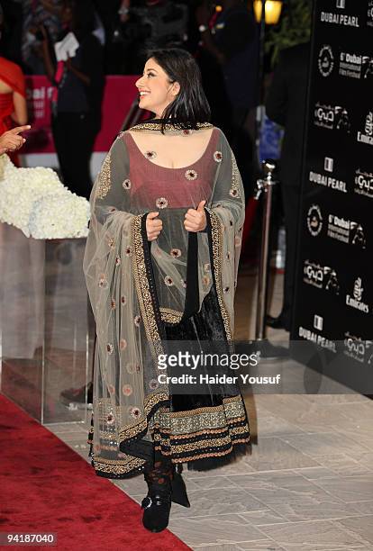 Manisha Koirala attends day one of the 6th Annual Dubai International Film Festival held at the Madinat Jumeriah Complex on December 9, 2009 in...