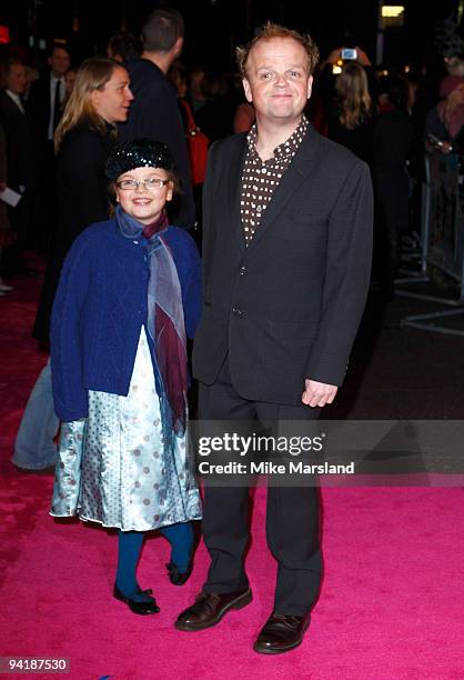 Toby Jones attends the World Premiere of St Trinian's 2: The Legend of Fritton's Gold at Empire Leicester Square on December 9, 2009 in London,...