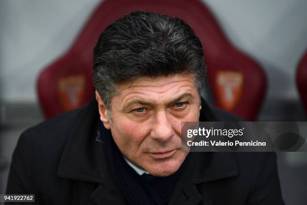 Torino FC head coach Walter Mazzari looks on during the Serie A match between Torino FC and FC Crotone at Stadio Olimpico di Torino on April 4, 2018...