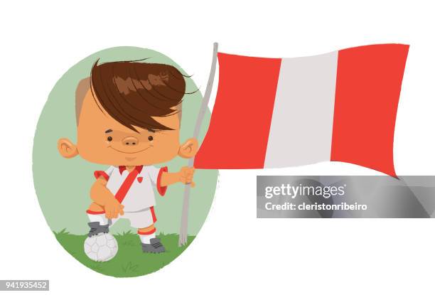 jogador de futebol (peru) - the championship liga de futebol stock-grafiken, -clipart, -cartoons und -symbole