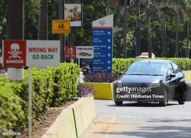 Tyre killers which were installed at Amanora Township to curb wrong side driving have been removed following a notice sent by Pune Police were...