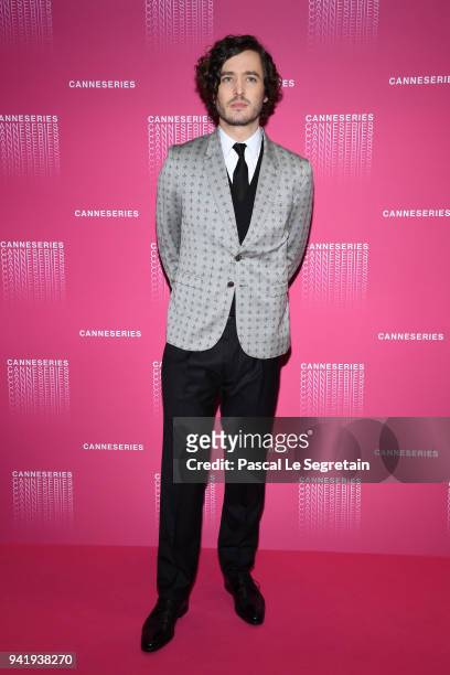 Alexander Vlahos attends the Opening Ceremony and "Versailles - Season 3" screening during the 1st Cannes International Series Festival at Palais des...