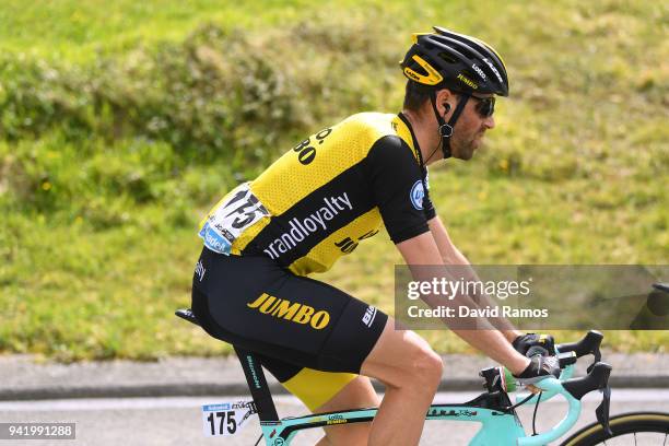 Paul Martens of Germany and Team LottoNL-Jumbo / during the 58th Vuelta Pais Vasco 2018, Stage 3 a 184,8km stage from Bermeo to Valdegovia 564m on...