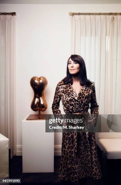 Shoe designer Tamara Mellon is photographed for The Times Magazine UK on February 2, 2016 in New York City. COVER IMAGE.