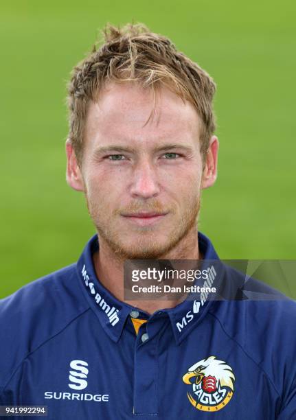 Tom Westley of Essex County Cricket Club poses in the club's Twenty20 kit during the Essex CCC Photocall at Cloudfm County Ground on April 4, 2018 in...