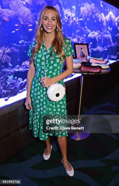 Harley Viera-Newton attends an exclusive dinner to celebrate her SS18 collaboration with British footwear brand Butterfly Twists at Sexy Fish on...