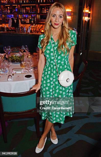 Harley Viera-Newton attends an exclusive dinner to celebrate her SS18 collaboration with British footwear brand Butterfly Twists at Sexy Fish on...