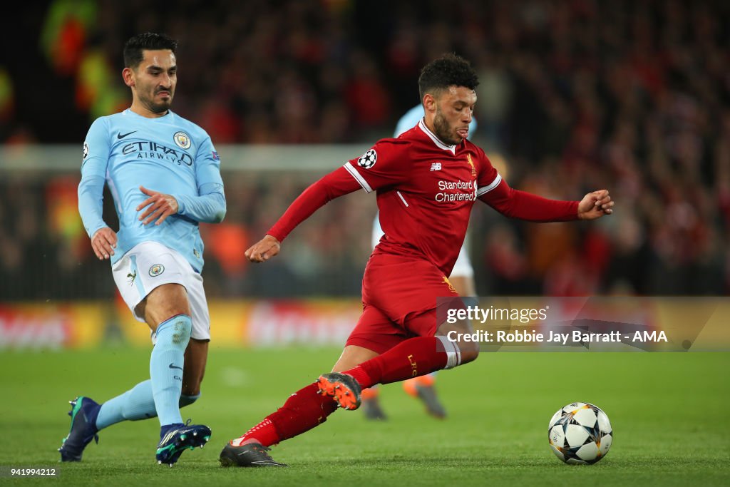 Liverpool v Manchester City - UEFA Champions League Quarter Final Leg One