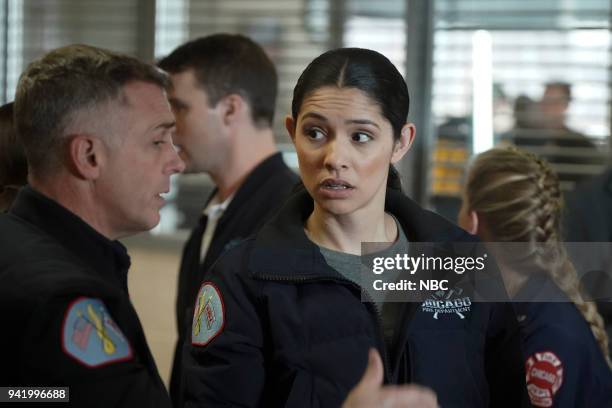 When They See Us Coming" Episode 618 -- Pictured: David Eigenberg as Christopher Herrmann, Miranda Rae Mayo as Stella Kidd --