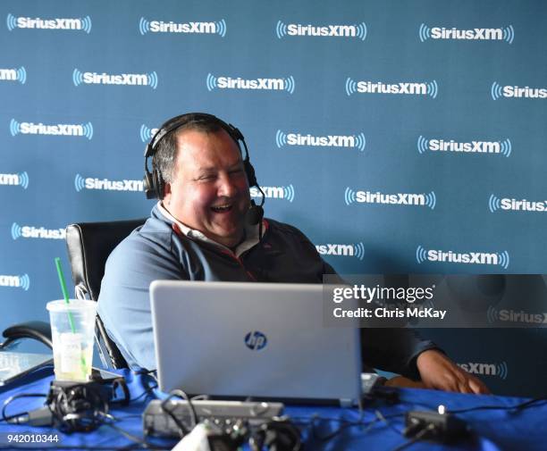 John Maginness hosts his SiriusXM PGA Tour Radio show live from the 2017 Masters on April 4, 2018 in Augusta, Georgia.