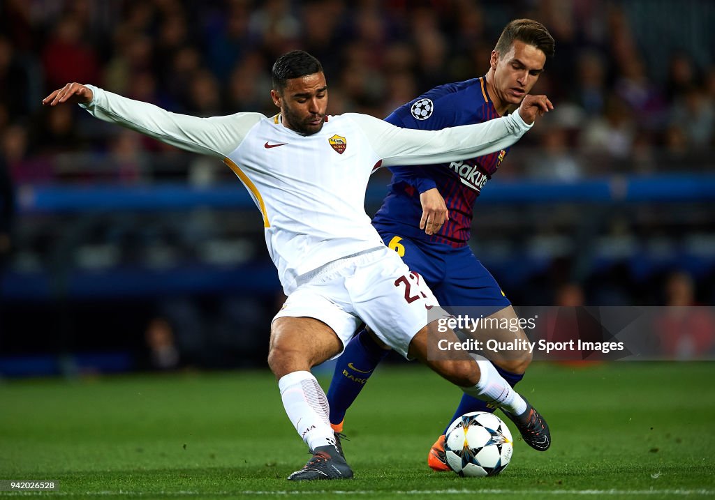 FC Barcelona v AS Roma - UEFA Champions League Quarter Final Leg One