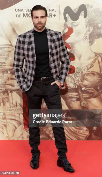 Actor Angel Caballero attends the 'Felix' premiere at Callao cinema on April 4, 2018 in Madrid, Spain.