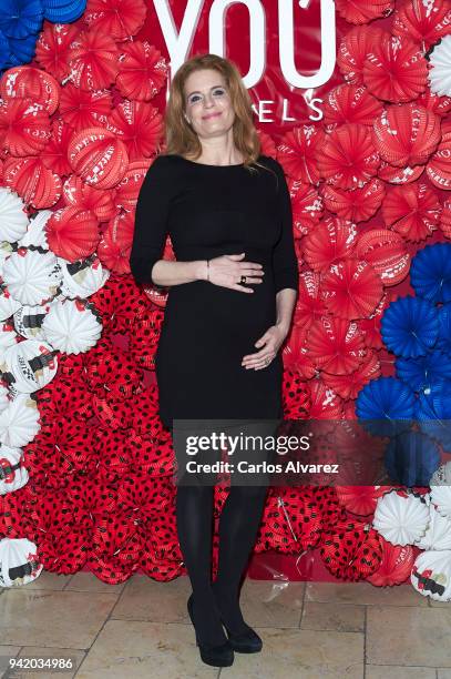 Olivia de Borbon attends the 'Ole You' party at the Only You Hotel on April 4, 2018 in Madrid, Spain.