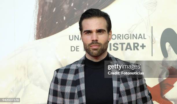 Angel Caballero attends 'Felix' Episode 1 premiere at Callao Cinema on April 4, 2018 in Madrid, Spain.