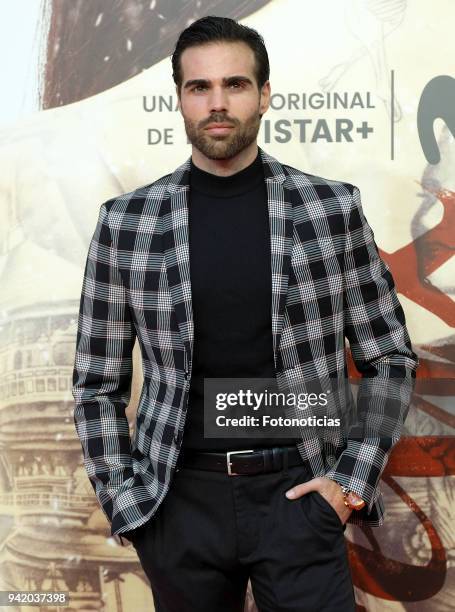 Angel Caballero attends 'Felix' Episode 1 premiere at Callao Cinema on April 4, 2018 in Madrid, Spain.