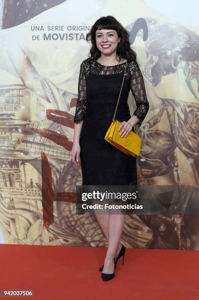 Ana Arias attends 'Felix' Episode 1 premiere at Callao Cinema on April 4, 2018 in Madrid, Spain.