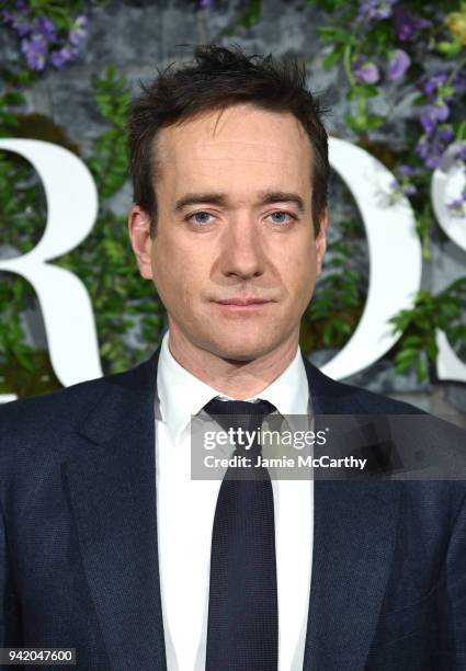 Actor Matthew MacFadyen attends New York Red Carpet Premiere Screening Event of STARZ "Howards End" at the Whitby Hotel on April 4, 2018 in New York...