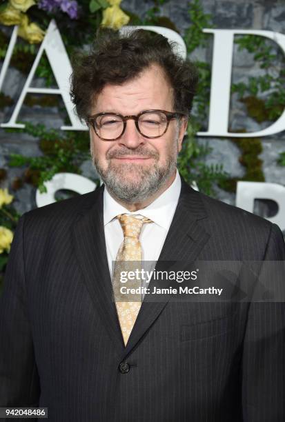 Writer Kenneth Lonergan attends New York Red Carpet Premiere Screening Event of STARZ "Howards End" at the Whitby Hotel on April 4, 2018 in New York...