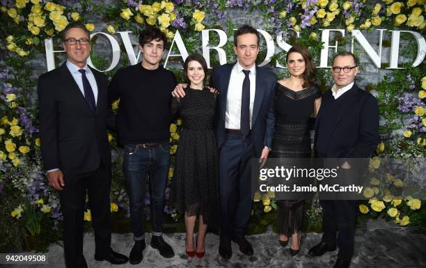 President of Programming, Starz Carmi Zlotnik, Actors Jonah Hauer-King, Philippa Coulthard, Matthew MacFadyen and Hayley Atwell and Executive...