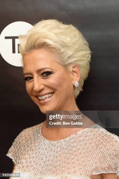 Personality/entrepreneur Dorinda Medley attends The Real Housewives of New York Season 10 Premiere & Viewing Party at The Seville on April 4, 2018 in...