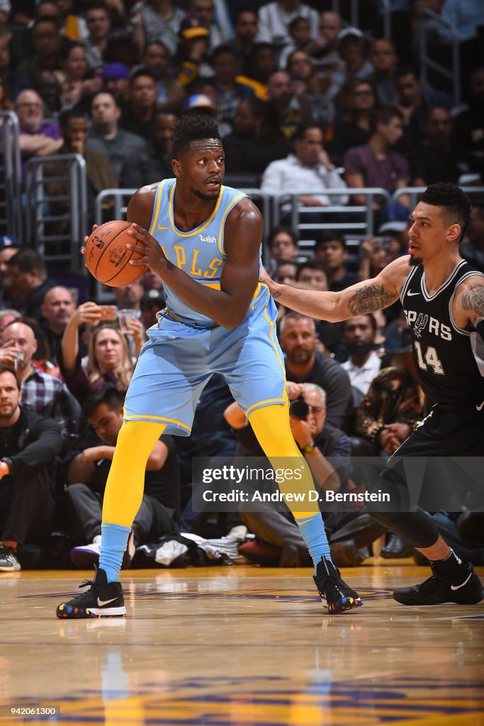 San Antonio Spurs v Los Angeles Lakers
