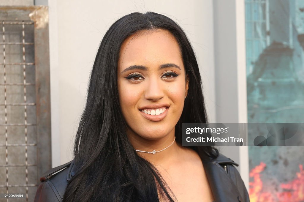 Simora Johnson Simone Alexandra Johnson arrives to the Los Angeles premiere of... News ...