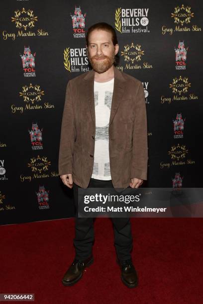 Seth Green attends the 18th Annual International Beverly Hills Film Festival Opening Night Gala Premiere of "Benjamin" at TCL Chinese 6 Theatres on...