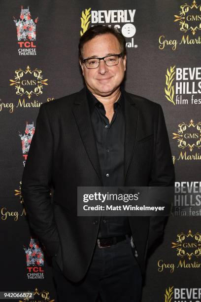 Bob Saget attends the 18th Annual International Beverly Hills Film Festival Opening Night Gala Premiere of "Benjamin" at TCL Chinese 6 Theatres on...