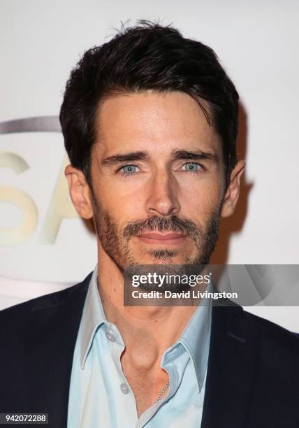 Actor Brandon Beemer attends the 9th Annual Indie Series Awards at The Colony Theatre on April 4, 2018 in Burbank, California.
