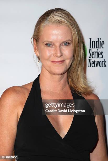 Actress Maeve Quinlan attends the 9th Annual Indie Series Awards at The Colony Theatre on April 4, 2018 in Burbank, California.