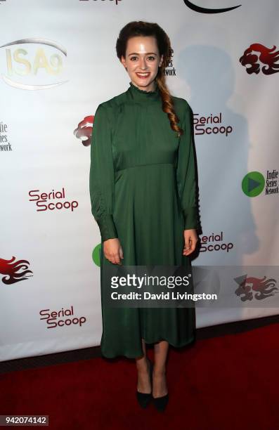 Actress Corsica Wilson attends the 9th Annual Indie Series Awards at The Colony Theatre on April 4, 2018 in Burbank, California.