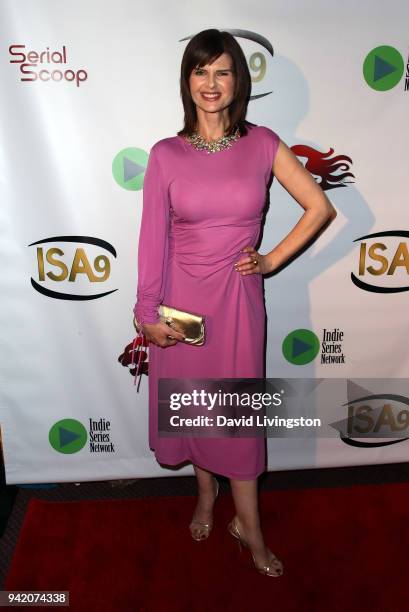 Actress Carrie Genzel attends the 9th Annual Indie Series Awards at The Colony Theatre on April 4, 2018 in Burbank, California.
