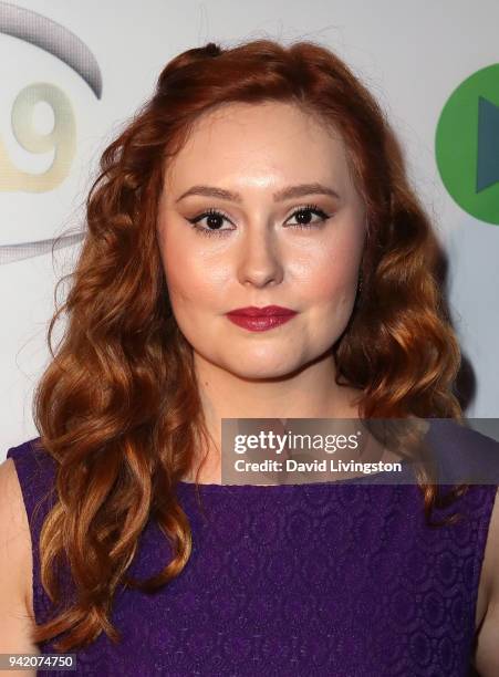 Actress Jillian Clare attends the 9th Annual Indie Series Awards at The Colony Theatre on April 4, 2018 in Burbank, California.