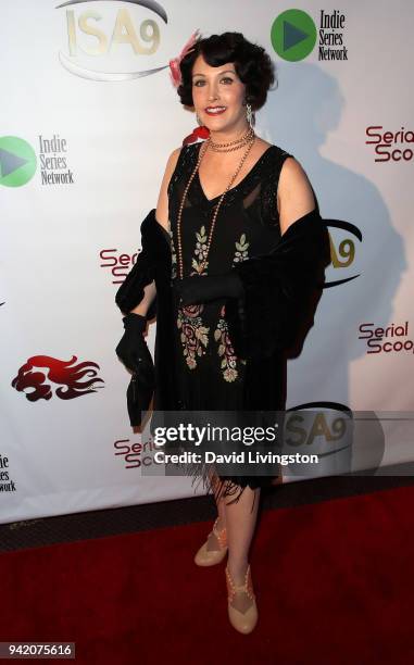 Actress Ginger Pauley attends the 9th Annual Indie Series Awards at The Colony Theatre on April 4, 2018 in Burbank, California.