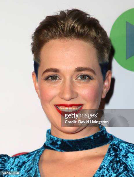 Actress Terissa Kelton attends the 9th Annual Indie Series Awards at The Colony Theatre on April 4, 2018 in Burbank, California.