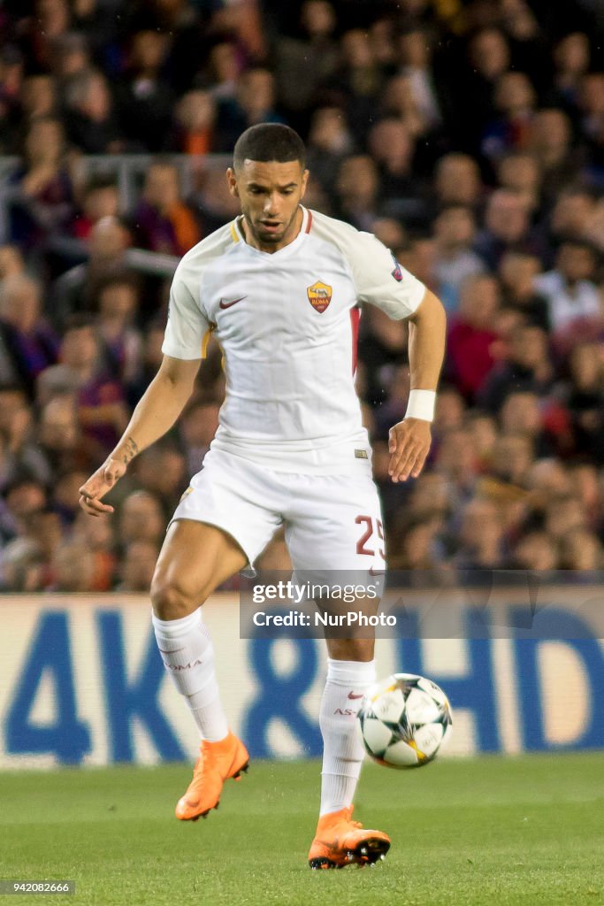 FC Barcelona v AS Roma - UEFA Champions League Quarter Final Leg One