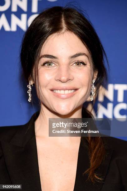 Julia Restoin Roitfeld attends Montblanc Celebrates "Le Petit Prince" at the One World Trade Center Observatory on April 4, 2018 in New York City.