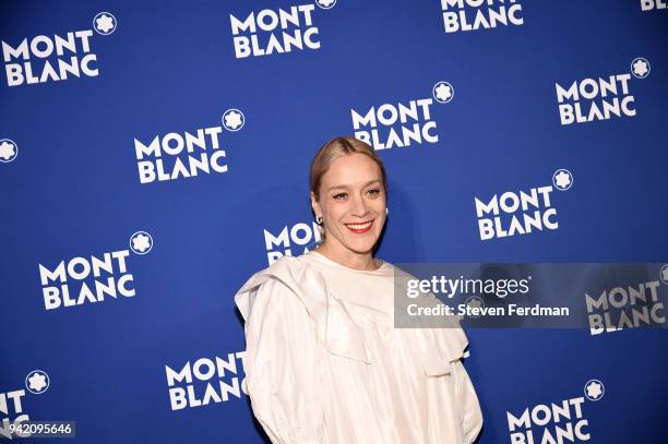 Chloe Sevigny attends Montblanc Celebrates "Le Petit Prince" at the One World Trade Center Observatory on April 4, 2018 in New York City.