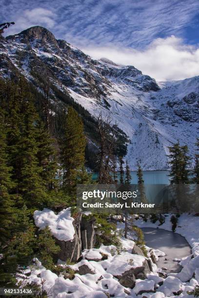 upper joffre lake - pemberton valley stock pictures, royalty-free photos & images
