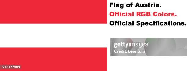 Austria Color Code 96 Rgb Icon High Res Illustrations - Getty Images
