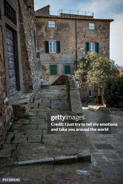 campiglia marittima, province of livorno, tuscany, italy - grosseto province bildbanksfoton och bilder