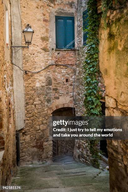 campiglia marittima, province of livorno, tuscany, italy - grosseto province bildbanksfoton och bilder