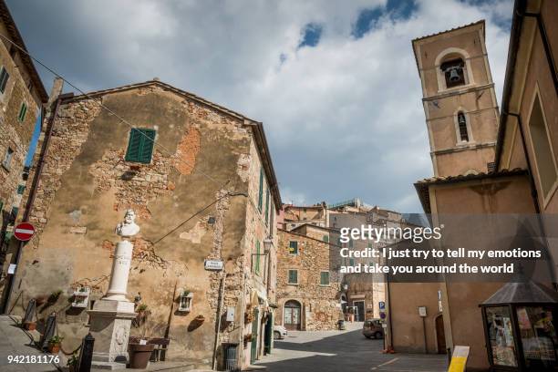 campiglia marittima, province of livorno, tuscany, italy - grosseto province bildbanksfoton och bilder